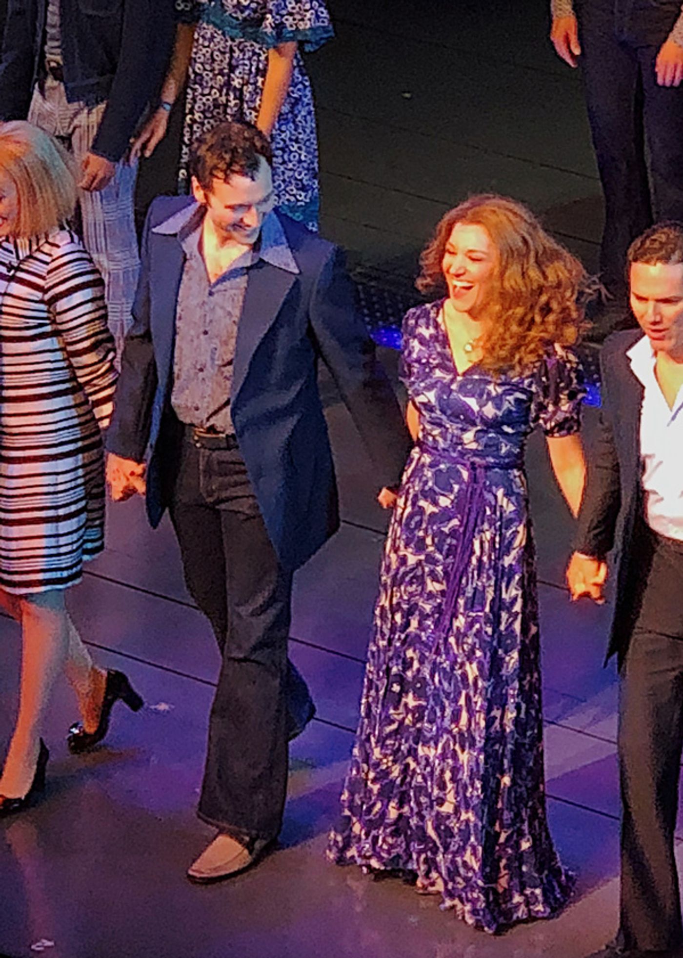 Photo Flash: Real Life Married Laurel Harris and Rob Marnell  Couple Go On as Carole and Gerry in BEAUTIFUL  Image