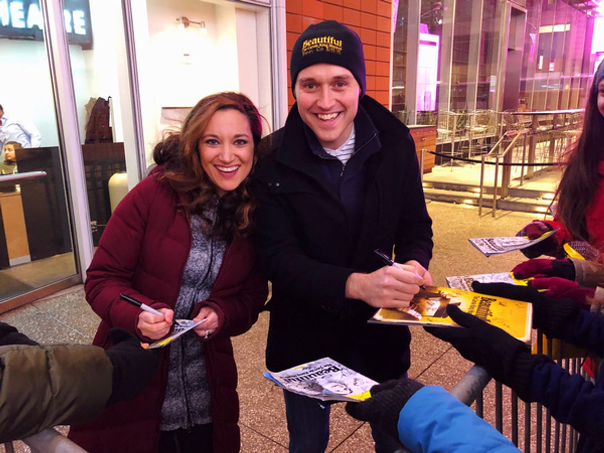 Laurel Harris and Rob Marnell  at 