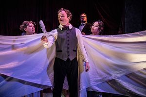 Kevin Webb with (back, l to r) Megan DeLay, Matt McNabb and Maiko Terazawa @ BroadwayWorld Kevin Webb with (back, l to r) Megan DeLay, Matt McNabb and Maiko Terazawa Photo