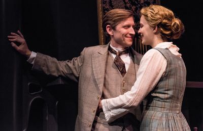 Jeremy Beck and Rebecca Noelle Brinkley in HINDLE WAKES by Stanley Houghton, Directed Photo