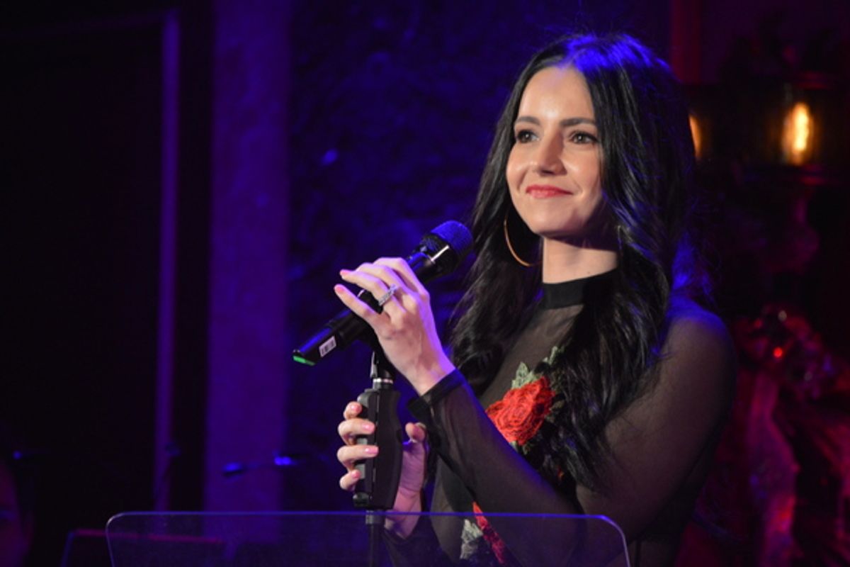Alexandra Barrus at Ron Fassler Presents UP IN THE CHEAP SEATS at Feinstein's/54 Below