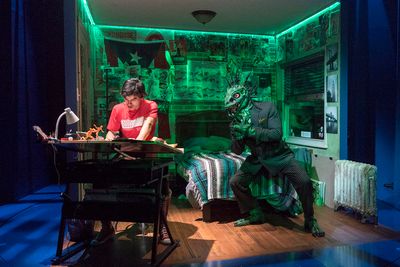 Bradley James Tejeda (Alex) and Gabriel Diego Hernandez (El Chupacabra) Photo