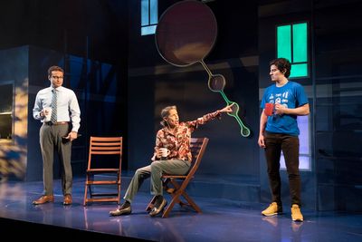 Cesar J. Rosado (Joe), Olivia Negron (Patricia), and Bradley James Tejeda (Alex) Photo