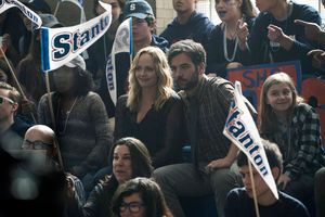 RISE -- "Pilot" Episode 101 -- Pictured: (l-r) Marley Shelton as Gail Mazzuchelli, Josh Radnor as Lou Mazzuchelli -- (Photo by: Peter Kramer/NBC) @ BroadwayWorld RISE -- "Pilot" Episode 101 -- Pictured: (l-r) Marley Shelton as Gail Mazzuchelli, Jo Photo