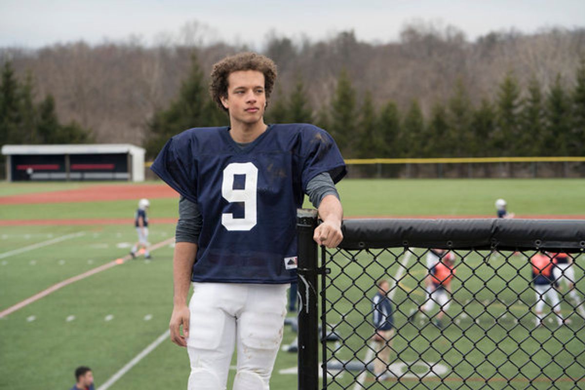 RISE -- 'Pilot' Episode 101 -- Pictured: Damon J. Gillespie as Robbie Thorne -- (Photo by: Peter Kramer/NBC) at 