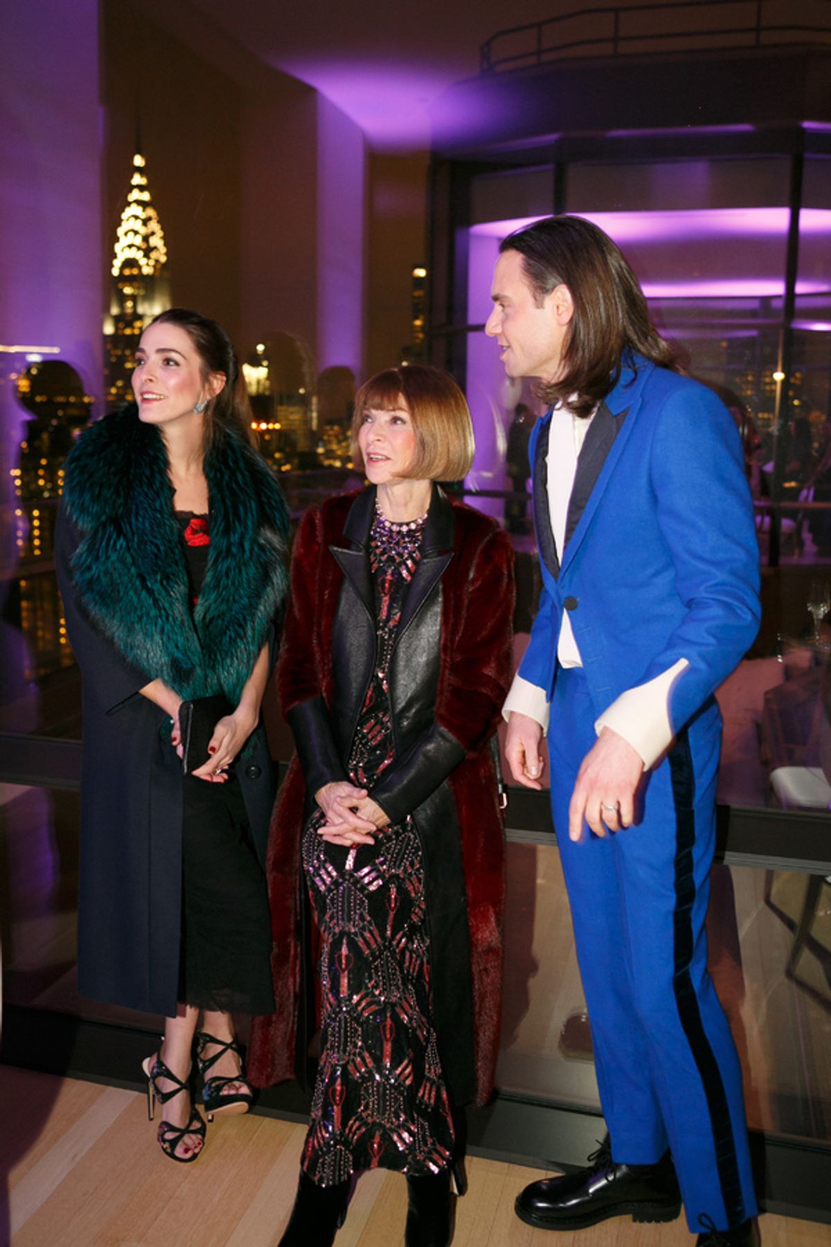 AnnaWintour, Jordan Roth at 