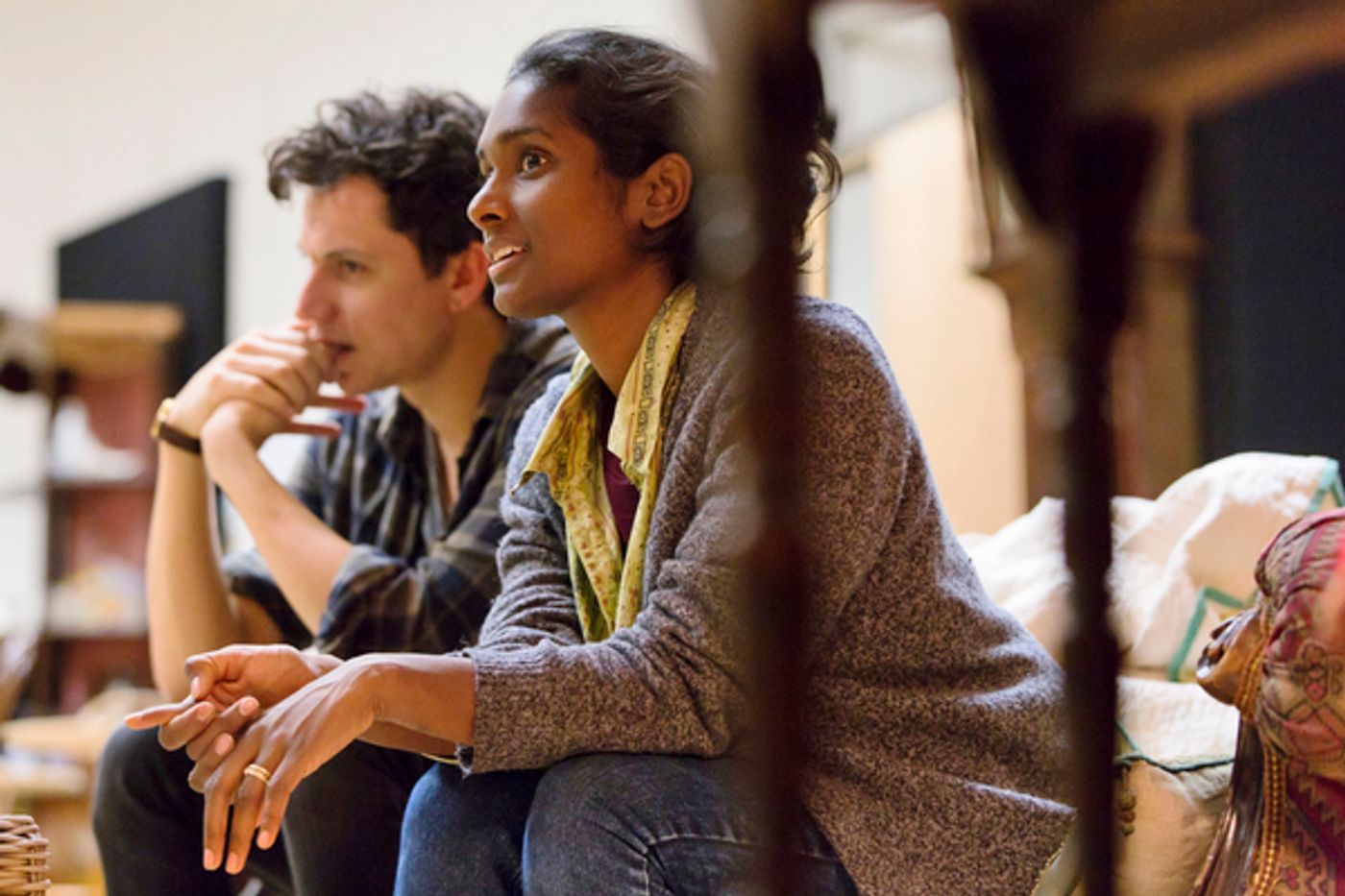 Photo Flash: First Look at Rehearsal Photos from JOHN at The National Theatre  Image