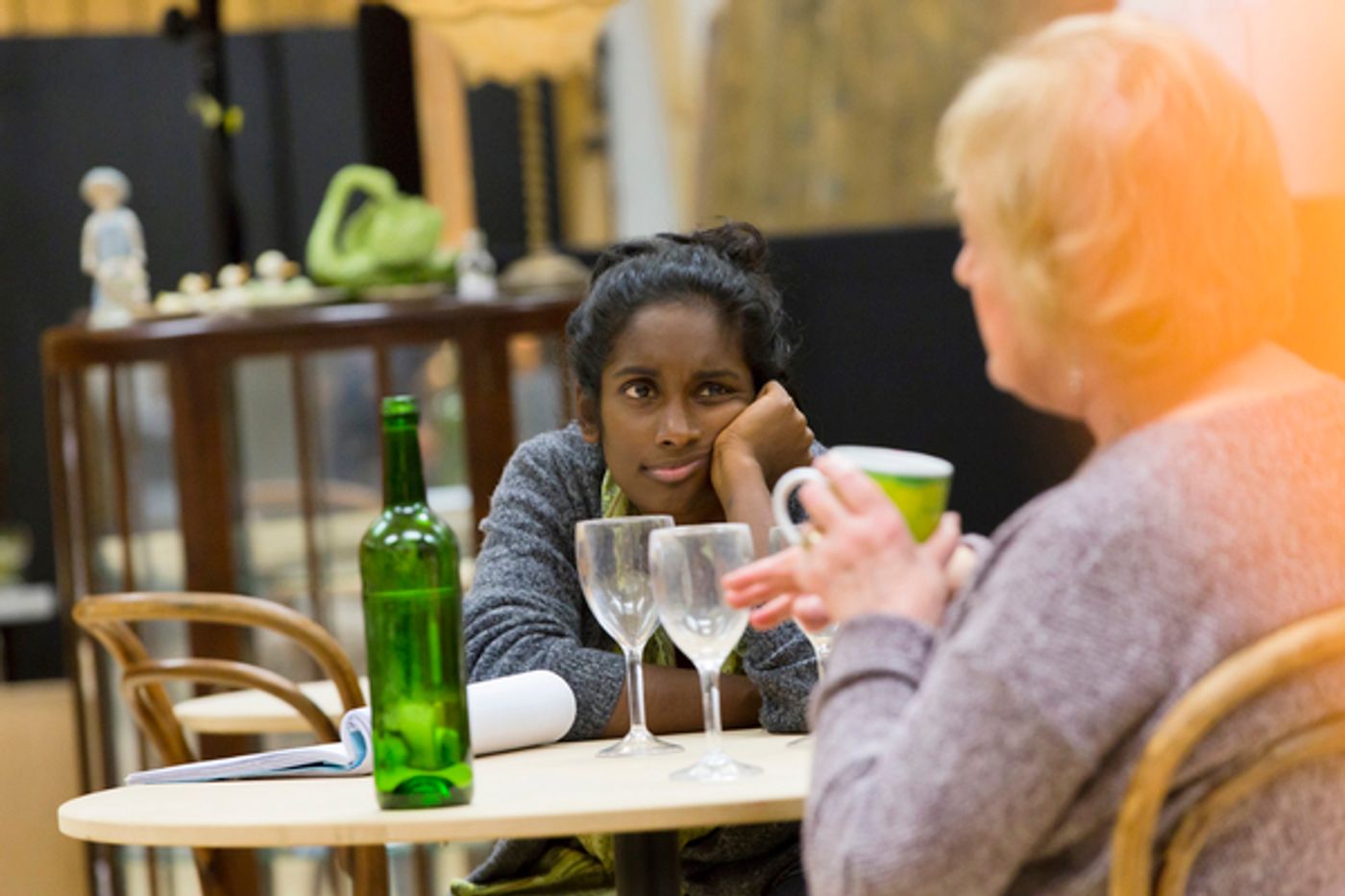 Photo Flash: First Look at Rehearsal Photos from JOHN at The National Theatre  Image