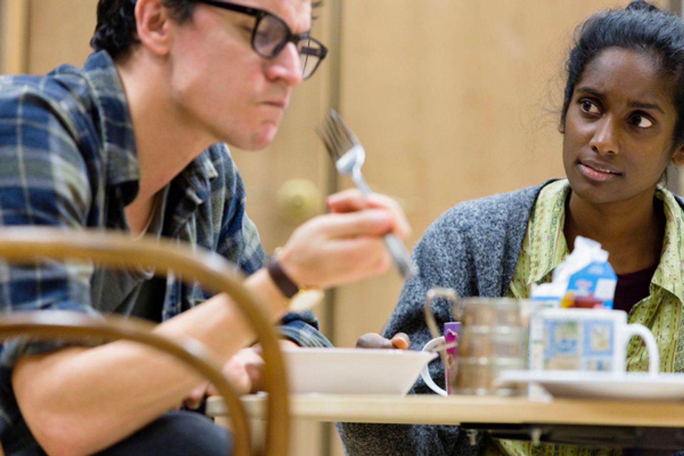 Photo Flash: First Look at Rehearsal Photos from JOHN at The National Theatre  Image