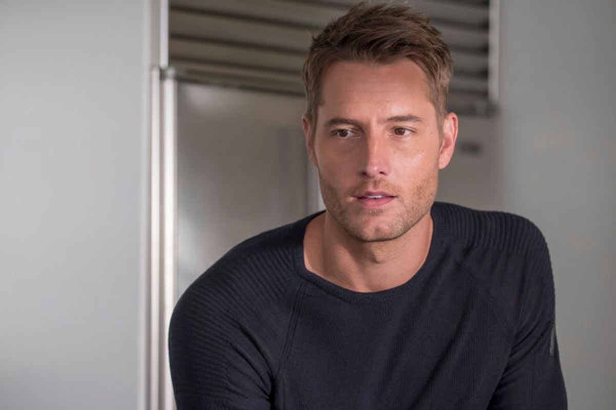 THIS IS US -- 'Clooney' Episode 212 -- Pictured: Justin Hartley as Kevin -- (Photo by: Ron Batzdorff/NBC) at 