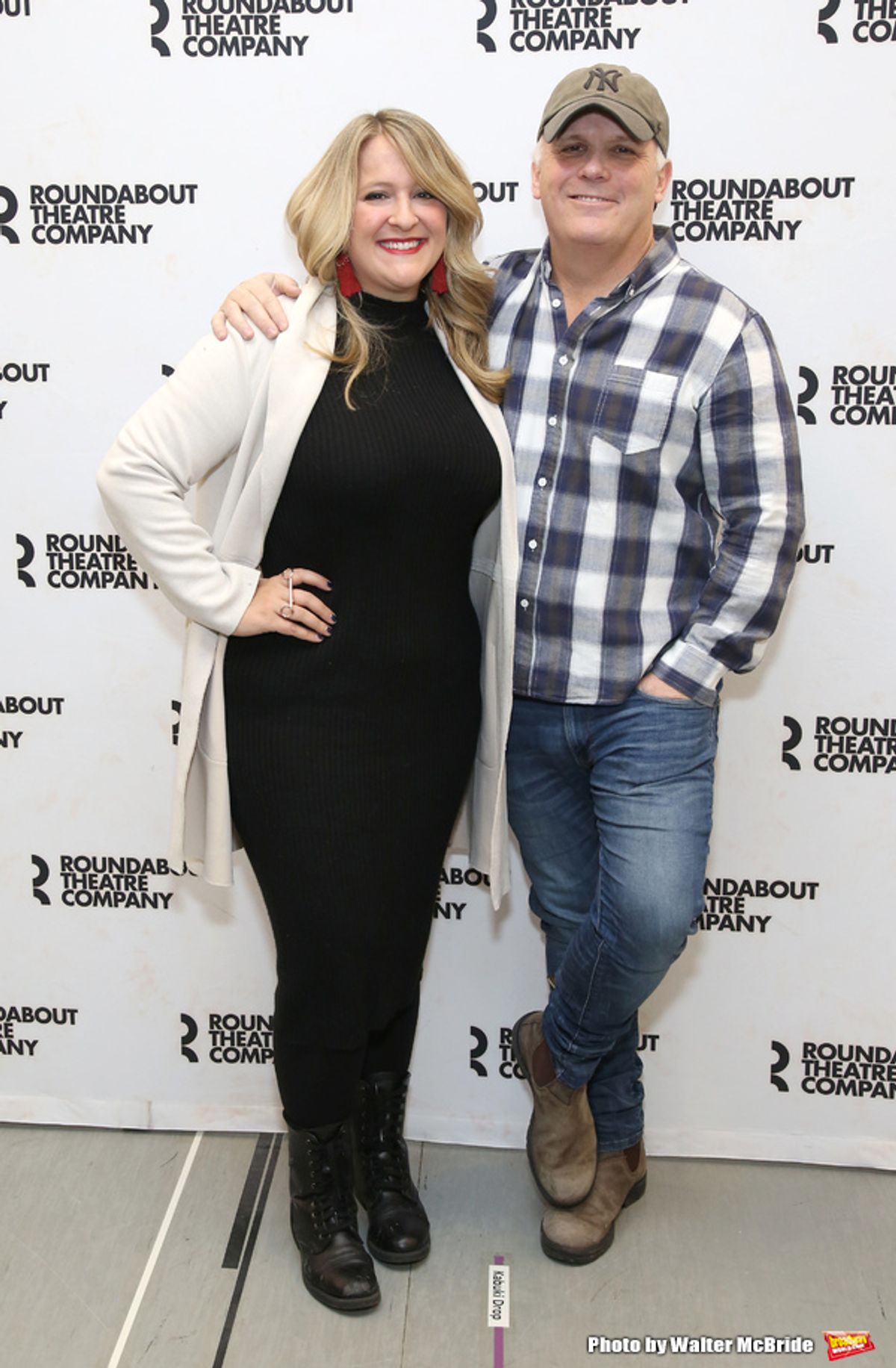 Lindsey Ferrentino and Scott Ellis at 