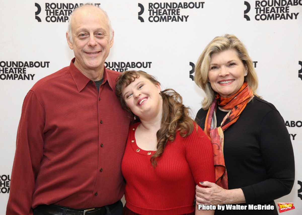 Mark Blum, Jamie Brewer and Debra Monk  at 