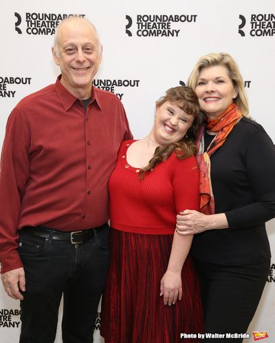 Mark Blum, Jamie Brewer and Debra Monk  Photo