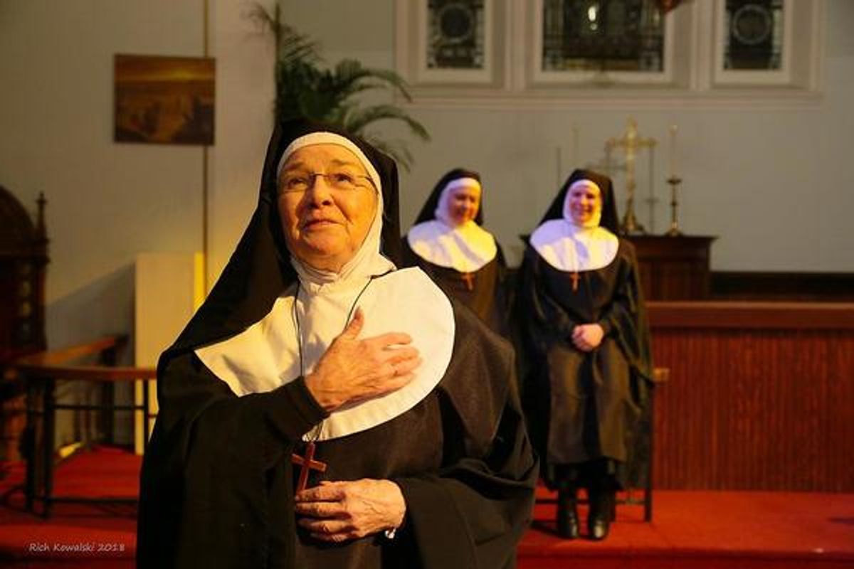 Patti Mariano as Sister Mary Cecelia at 