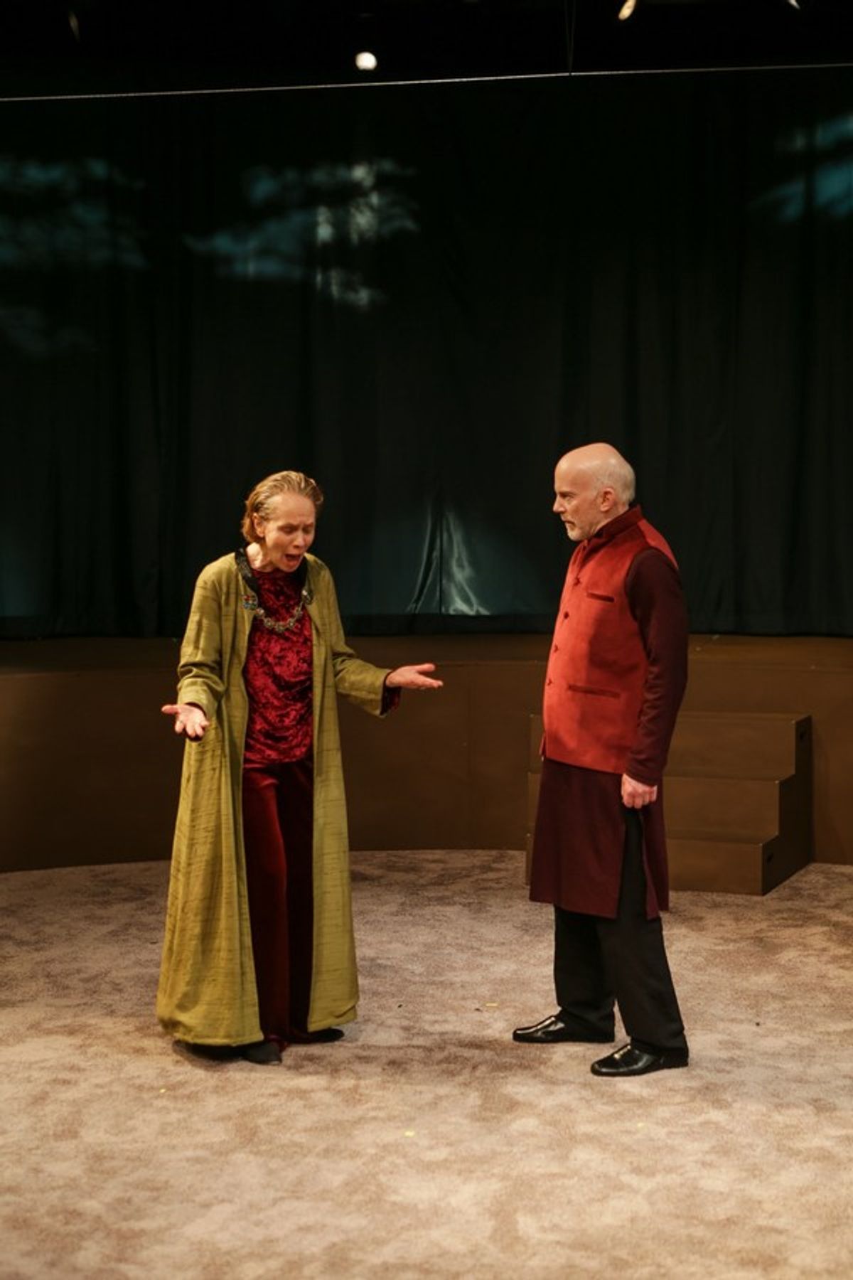 Mary Ewald and Peter Crook. Photo by John Ulman. at 