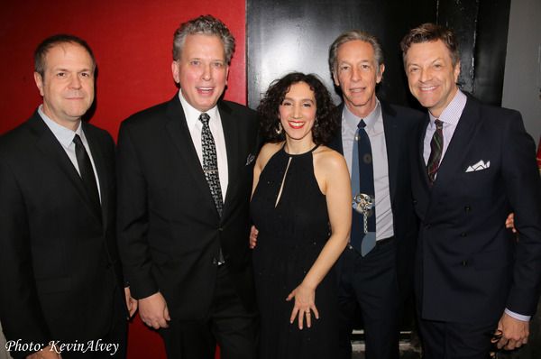 Eric Halvorson, Billy Stritch, Gabrielle Stravelli, Pat O'Leary, Jim Caruso Photo