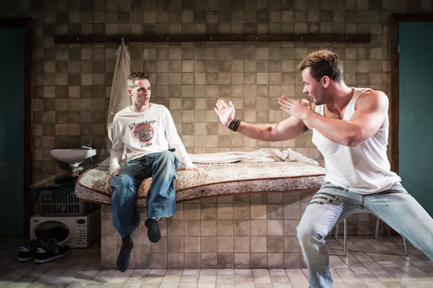 Photo Flash: First Look at Production Photos For STRANGERS IN BETWEEN at Trafalgar Studios 2  Image