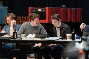 Actors Jamie Parker, Sam Clemmett and Anthony Boyle Photo