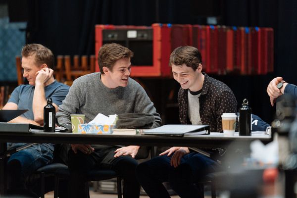 Actors Jamie Parker, Sam Clemmett and Anthony Boyle Photo