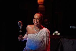 Terry Burrell (Billie Holiday) in LADY DAY (photo by Christopher Bartelski) @ BroadwayWorld Terry Burrell (Billie Holiday) in LADY DAY (photo by Christopher Bartelski) Photo