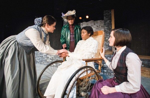 Harriet Kerr breaks with the Womenâ€™s Social and Political Union. L to R: Harri Photo