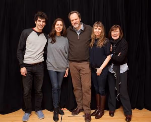 From left to right: Ben Edelman, Jessica Hect, Andrew Garman, Sally Murphy, and Ann M Photo