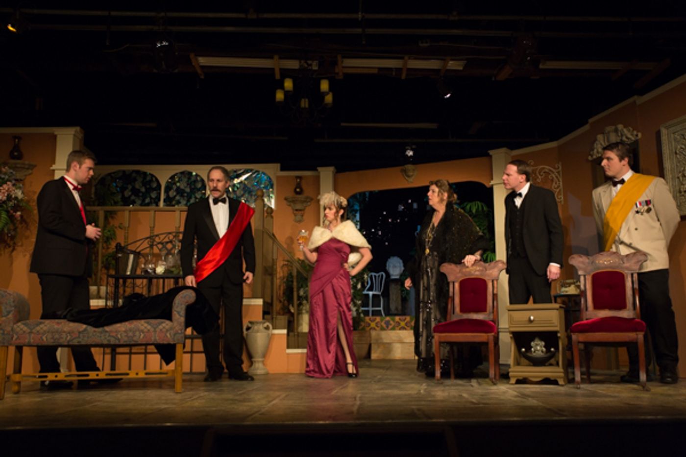 Photo Coverage: First look at Little Theatre Off Broadway's DEATH TAKES A HOLIDAY Photo Coverage: First look at Little Theatre Off Broadway's DEATH TAKES A HOLIDAY Image