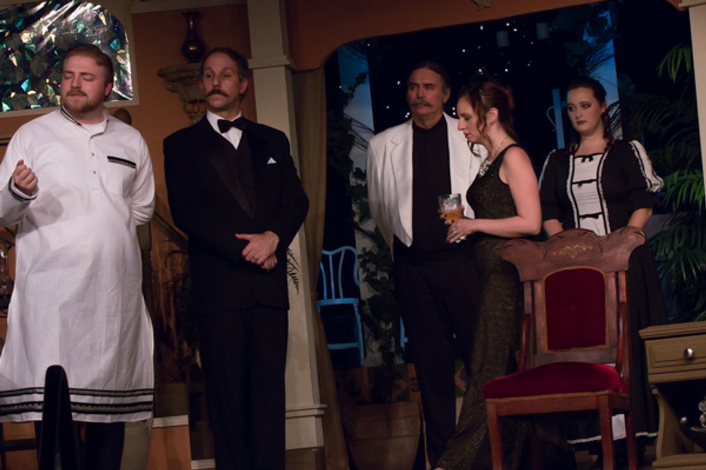 Photo Coverage: First look at Little Theatre Off Broadway's DEATH TAKES A HOLIDAY Photo Coverage: First look at Little Theatre Off Broadway's DEATH TAKES A HOLIDAY Image