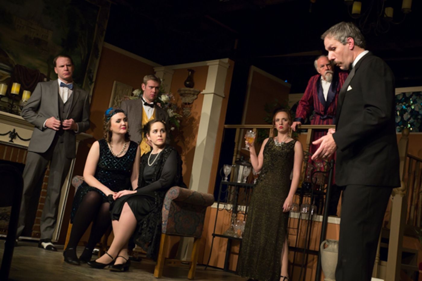 Photo Coverage: First look at Little Theatre Off Broadway's DEATH TAKES A HOLIDAY Photo Coverage: First look at Little Theatre Off Broadway's DEATH TAKES A HOLIDAY Image