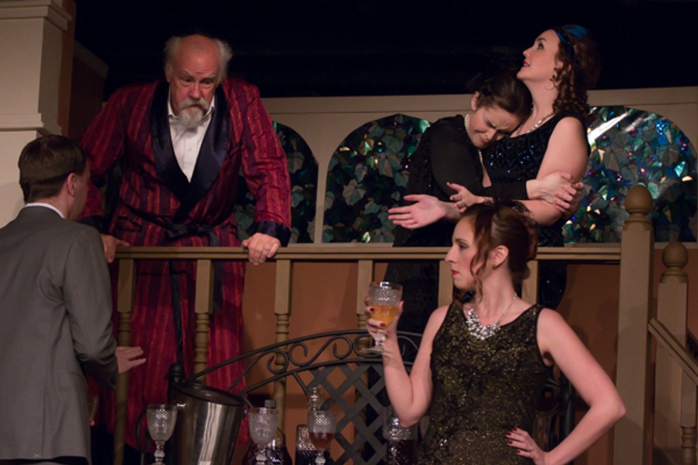 Photo Coverage: First look at Little Theatre Off Broadway's DEATH TAKES A HOLIDAY Photo Coverage: First look at Little Theatre Off Broadway's DEATH TAKES A HOLIDAY Image