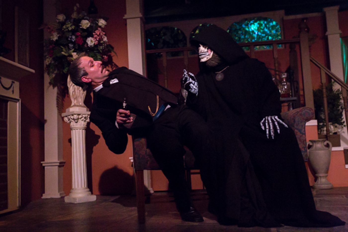 Photo Coverage: First look at Little Theatre Off Broadway's DEATH TAKES A HOLIDAY Photo Coverage: First look at Little Theatre Off Broadway's DEATH TAKES A HOLIDAY Image