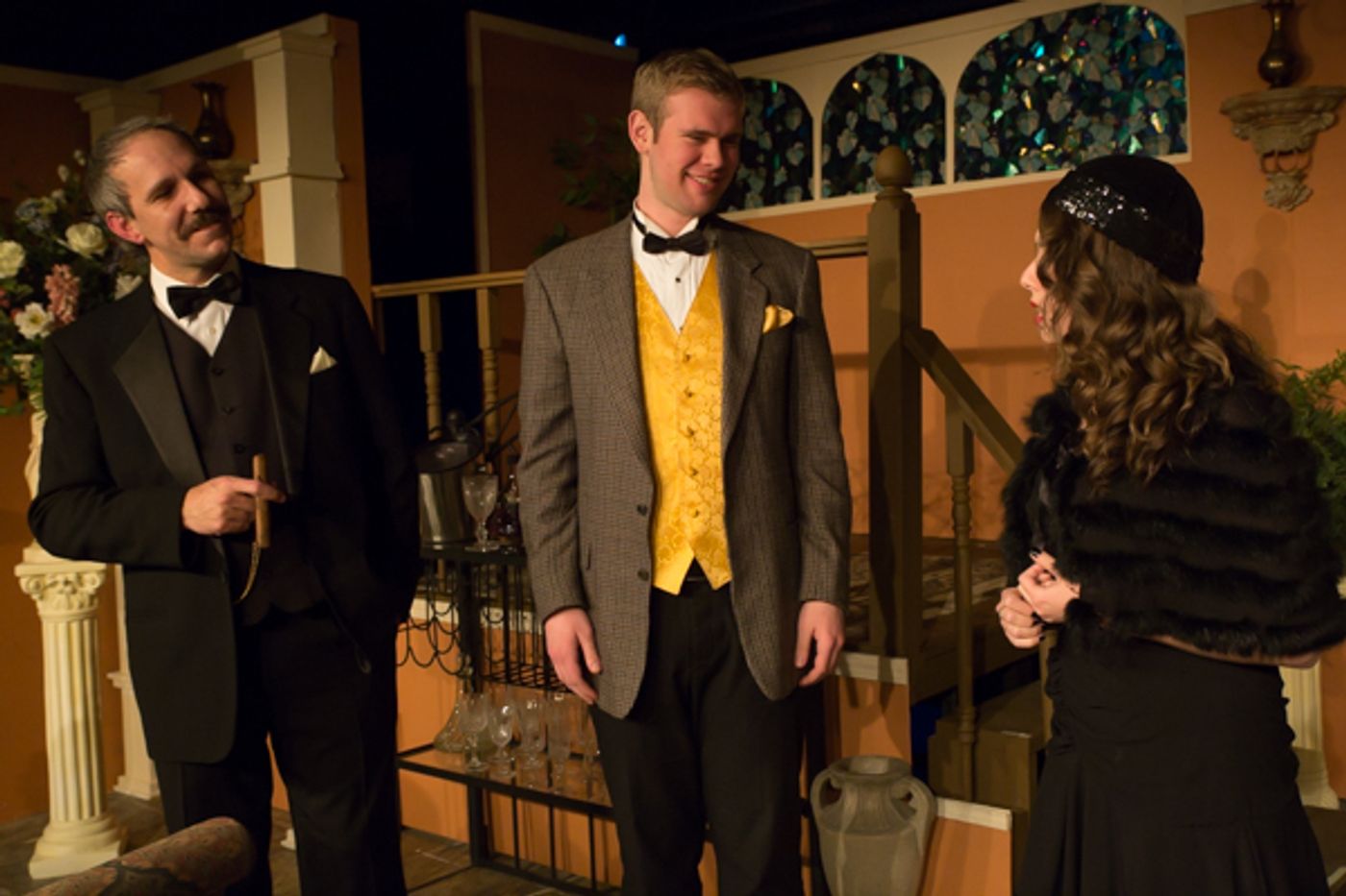 Photo Coverage: First look at Little Theatre Off Broadway's DEATH TAKES A HOLIDAY Photo Coverage: First look at Little Theatre Off Broadway's DEATH TAKES A HOLIDAY Image