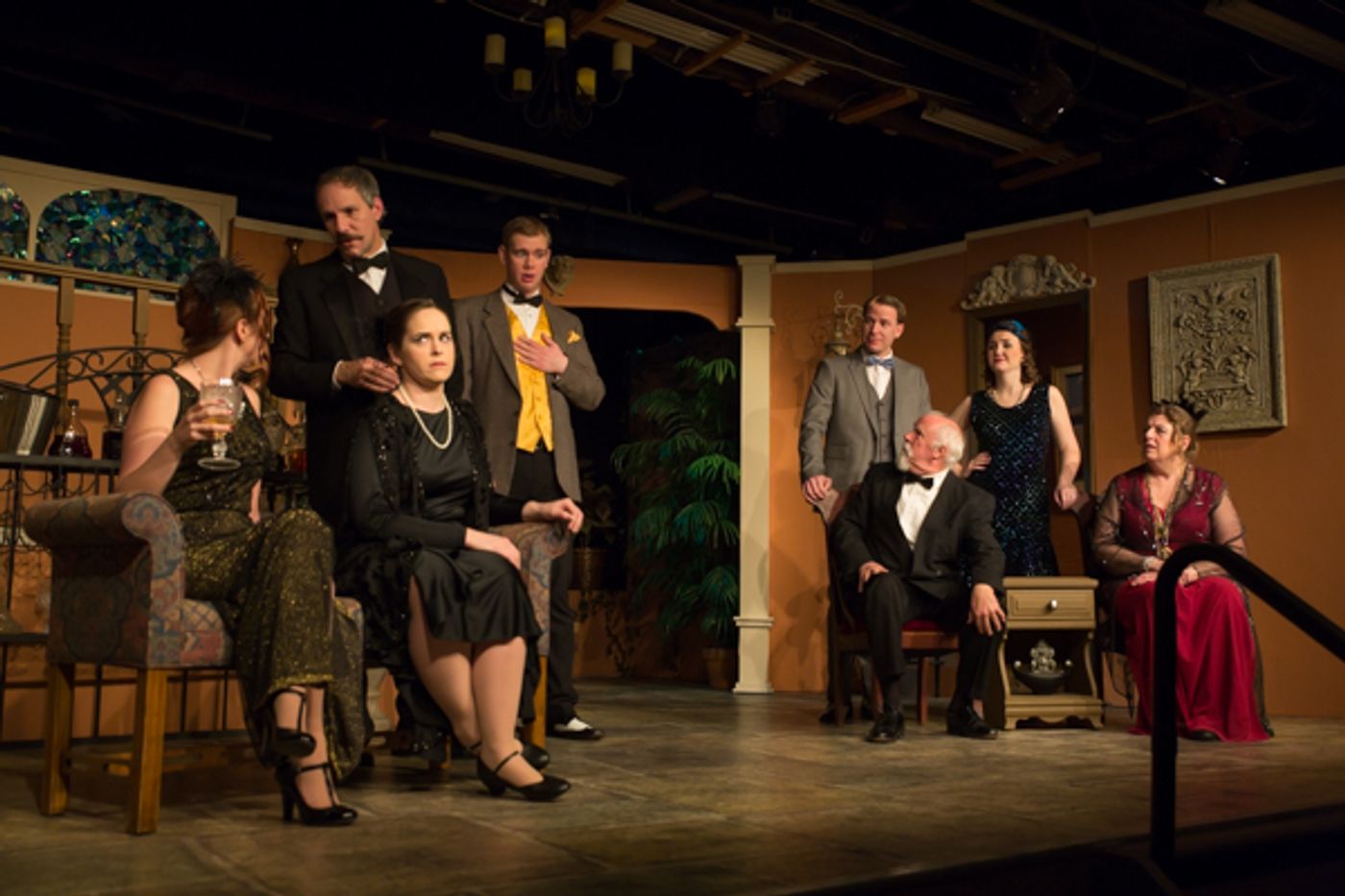 Photo Coverage: First look at Little Theatre Off Broadway's DEATH TAKES A HOLIDAY Photo Coverage: First look at Little Theatre Off Broadway's DEATH TAKES A HOLIDAY Image