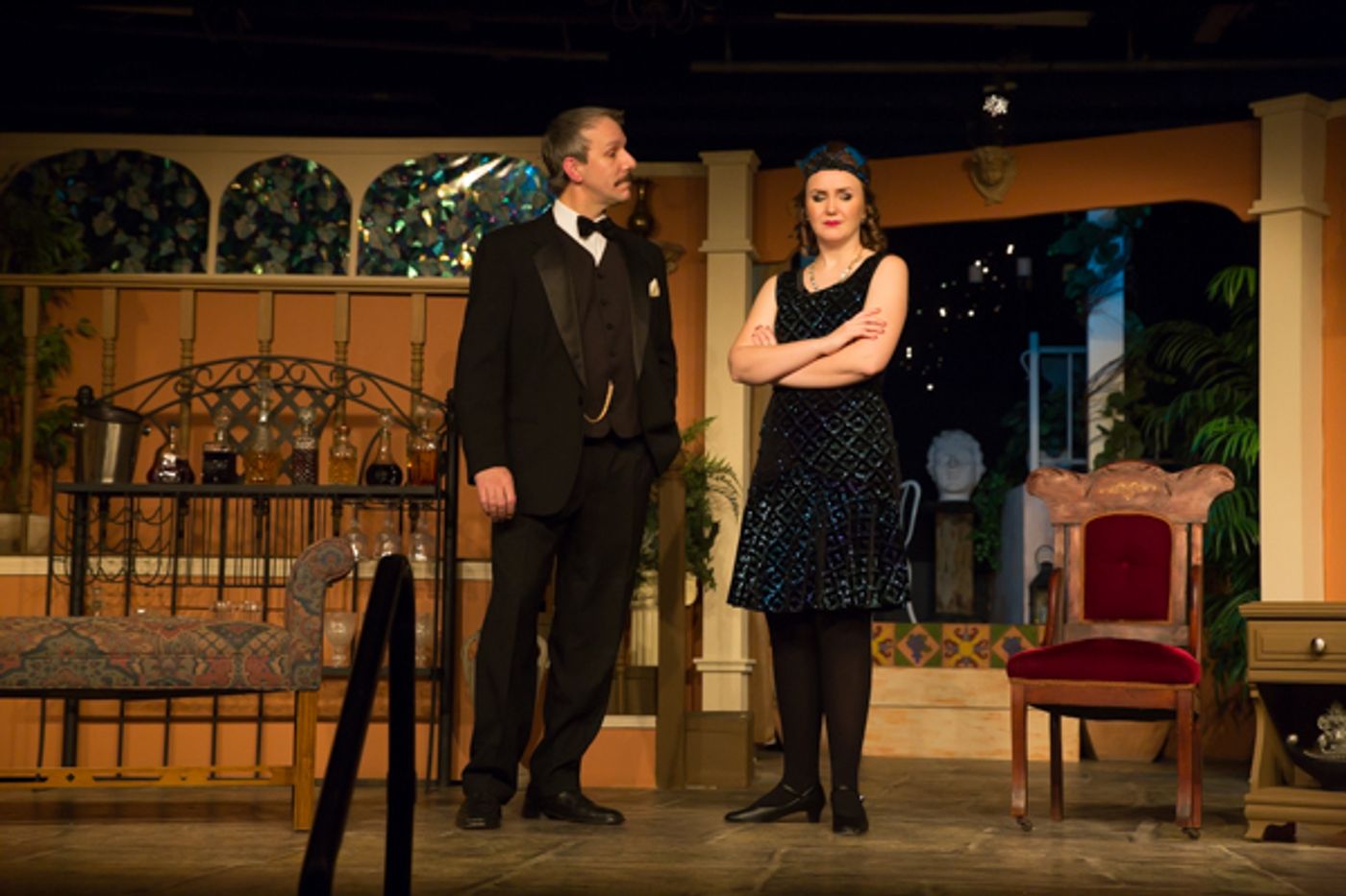 Photo Coverage: First look at Little Theatre Off Broadway's DEATH TAKES A HOLIDAY Photo Coverage: First look at Little Theatre Off Broadway's DEATH TAKES A HOLIDAY Image