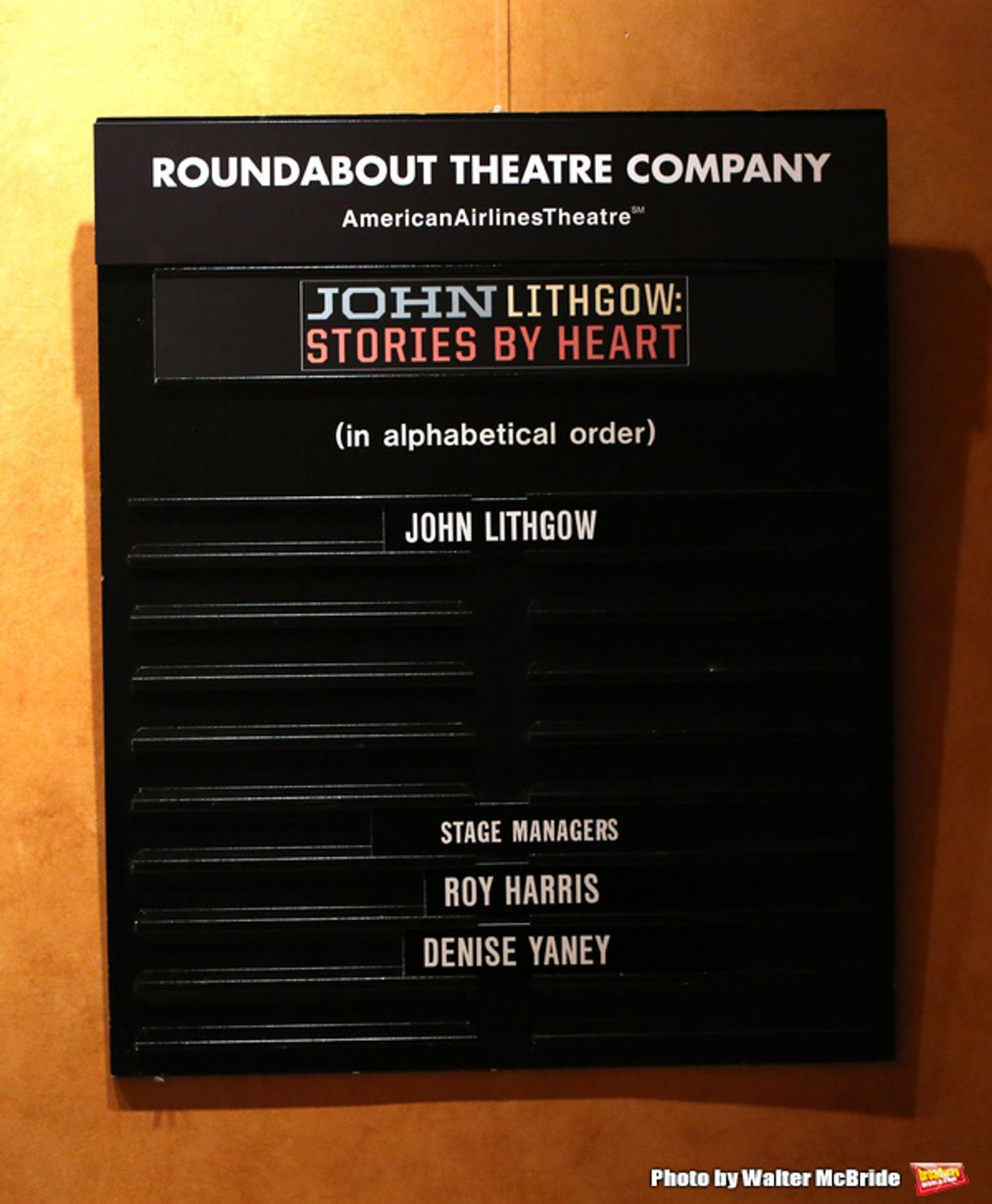 Photo Coverage: John Lithgow Takes Opening Night Bow in STORIES BY HEART  Image