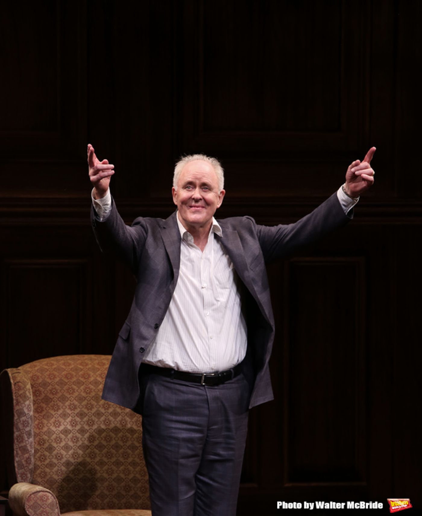 Photo Coverage: John Lithgow Takes Opening Night Bow in STORIES BY HEART  Image