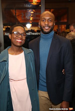 Jireh Breon Holder and guest @ BroadwayWorld Jireh Breon Holder and guest Photo
