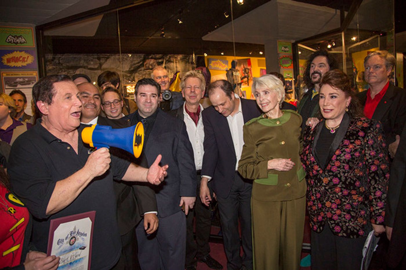 Photo Flash: Original Cast of BATMAN '66 Attends Opening of Retrospective Exhibit  Image