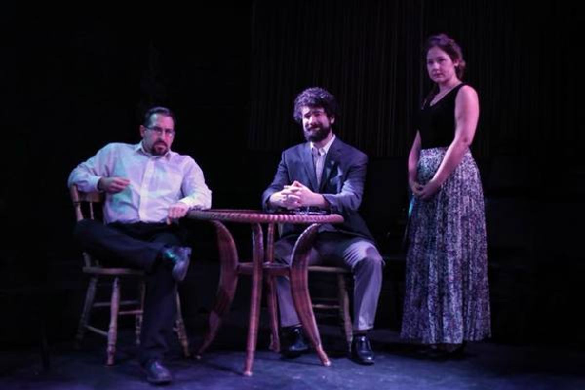 Mike Petrarca, Dan Victor, Steph Rodger at 