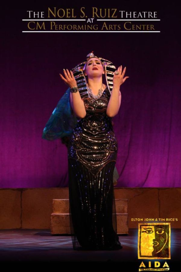 Marielle Greguski as Amneris in Elton John & Tim Rice's AIDA at The Noel S. Ruiz Thea Photo