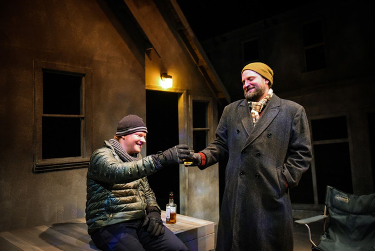 Steve Peebles and Joseph Wiens at 