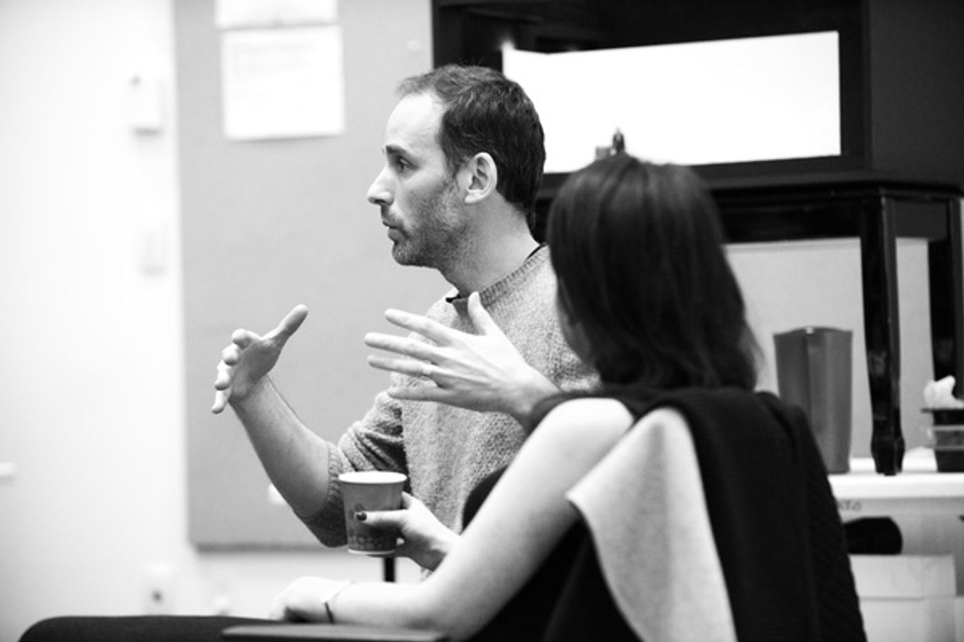 Photo Flash: In Rehearsal with Signature's AT HOME AT THE ZOO  Image