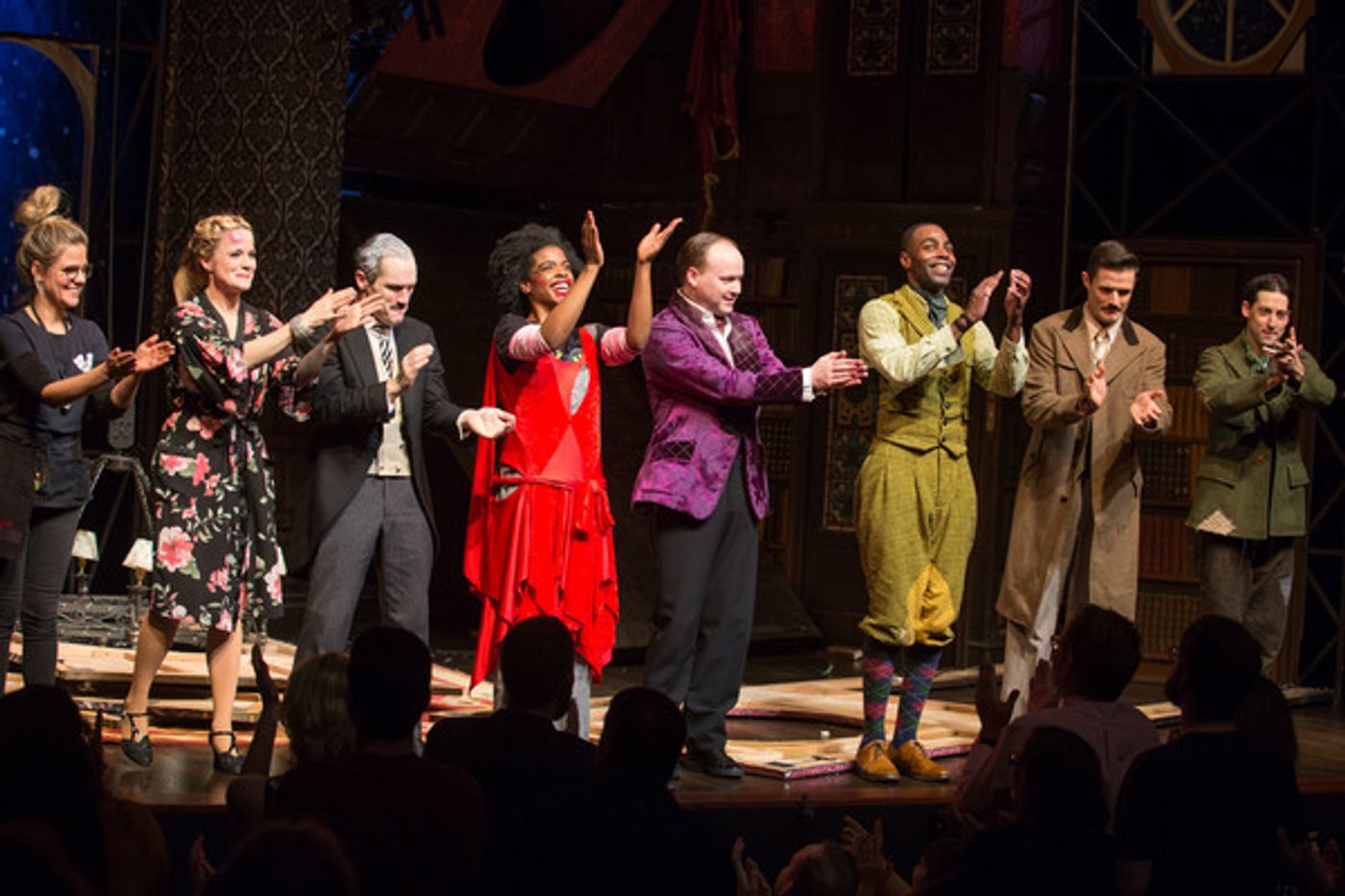 Photo Flash: Something Finally Goes Right...Mostly. PLAY THAT GOES WRONG Celebrates Fan Appreciation Day  Image