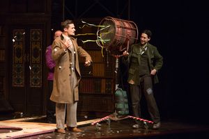 The Play That Goes Wrong stars Jonathan Fielding, Mark Evans and Alex Mandell are blo Photo