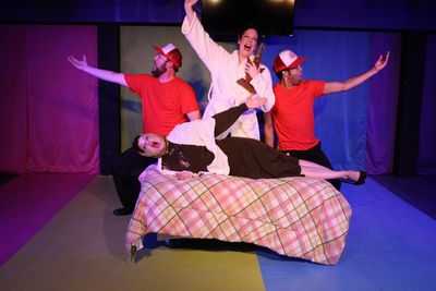L-R: Greg Hullett, Janelle Lutz, Liz J. Millea and Aaron Green. Photo