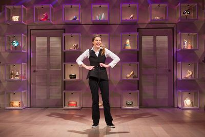 Ashley Austin Morris stars as the highly perceptive Waitress in Theresa Rebeckâ€® Photo