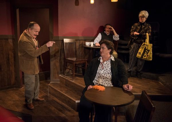 Guy Van Swearingen, Kirsten Fitzgerald, Lawrence Grimm, Natalie West. Photo by Michae Photo