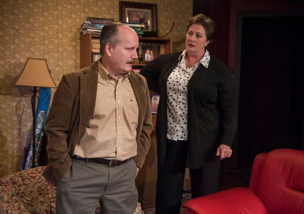 Guy Van Swearingen, Kirsten Fitzgerald. Photo by Michael Brosilow Photo