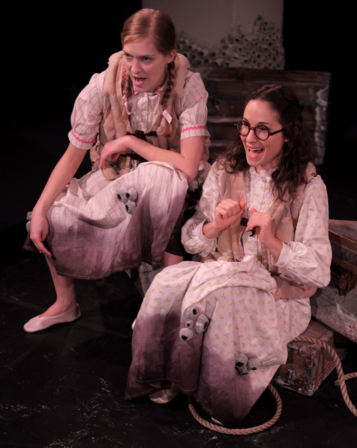Kayla Lian (Bess) & Britt Harris (Beth) at 