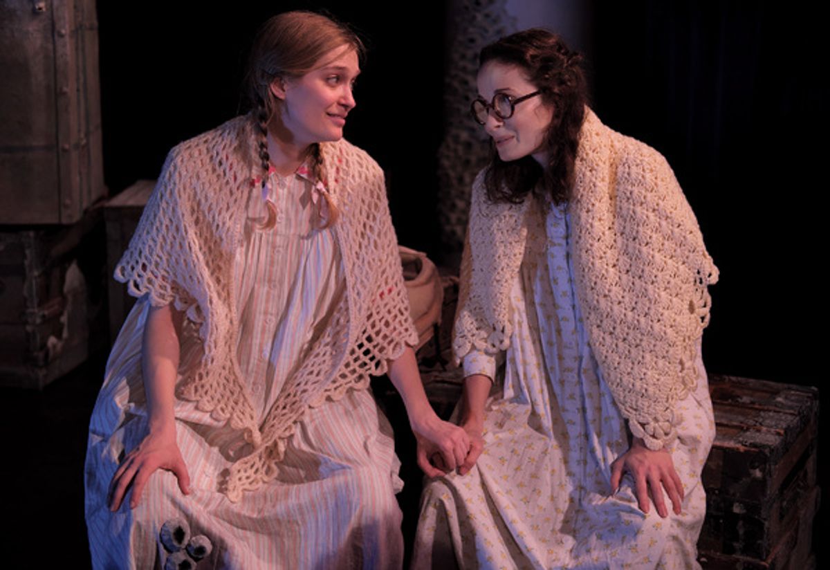 Kayla Lian (Bess) & Britt Harris (Beth) at 